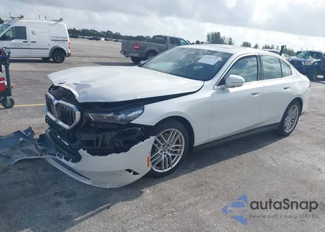 2025 BMW 530 I from USA, damaged, VIN WBA43FJ08SCU57776